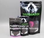 Cigar, Tobacco, Smell Proof Pouch, Herbal Incense, Child Resistant Zip Pouches,