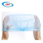 Disposable PP Non Woven Strip Clip Cap Bouffant Head Cover Round Mob Cap