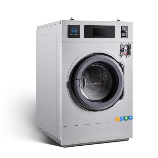 10kg Washer Extractor Soft Mount Fully Automatic Industrial Laundromat Washing Machine for Hotel Dry Cleaning Shop Vessel