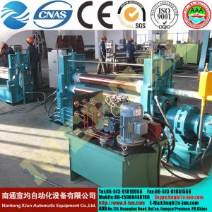 Wholesale Small diameter rolling! MCLW11NC hydraulic symmetric three roller coiling machine from china suppliers
