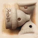 Perfume Aromatherapy Beech Wood Cap Automobile Perfume Bottle Cap 12mm Thread