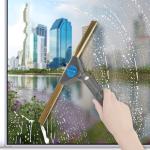 Multifunctional 180 Degree Swivel Window Squeegee