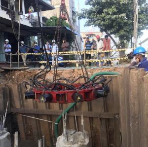 Wholesale Round Concrete Pile Breaking Machine Hydraulic Pile Breaker For Excavator from china suppliers