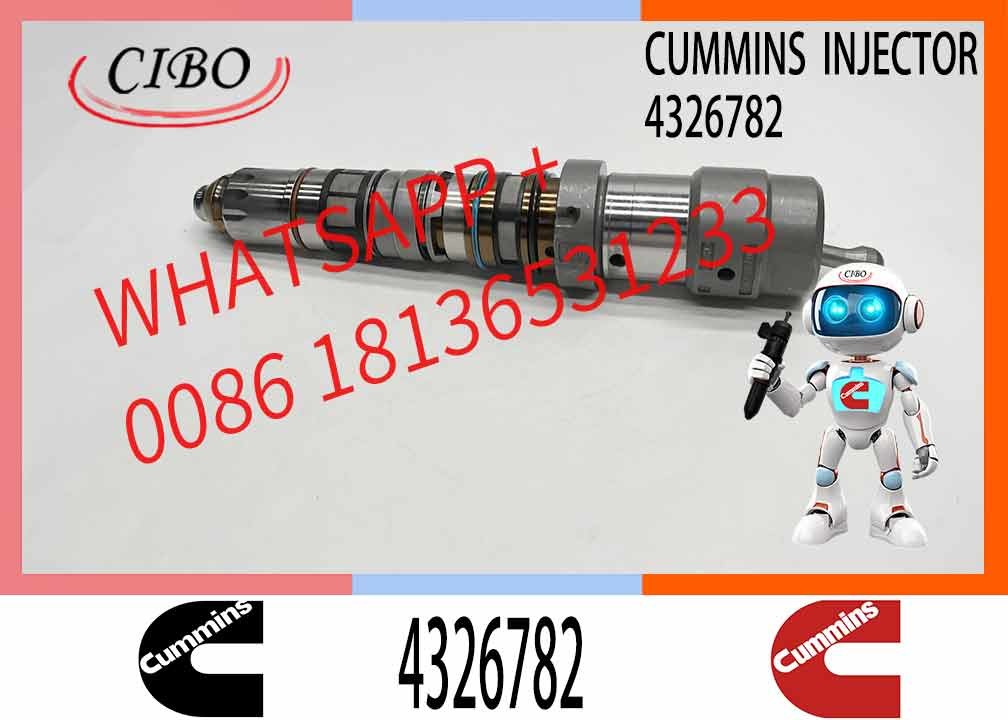 High Quality Diesel Common Rail Fuel Injector 4326782 for QSK60 Diesel Engine