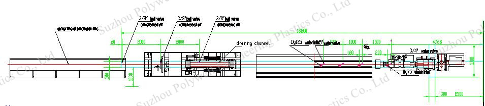 PVC Door Window Profile Production Line UPVC Profile Plastic Door Frame Extrusion Machine