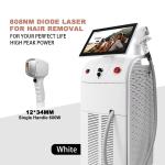 D24 Skin tightening beauty equipment Ice Diode Laser 808nm 1000W 1200W 1600W