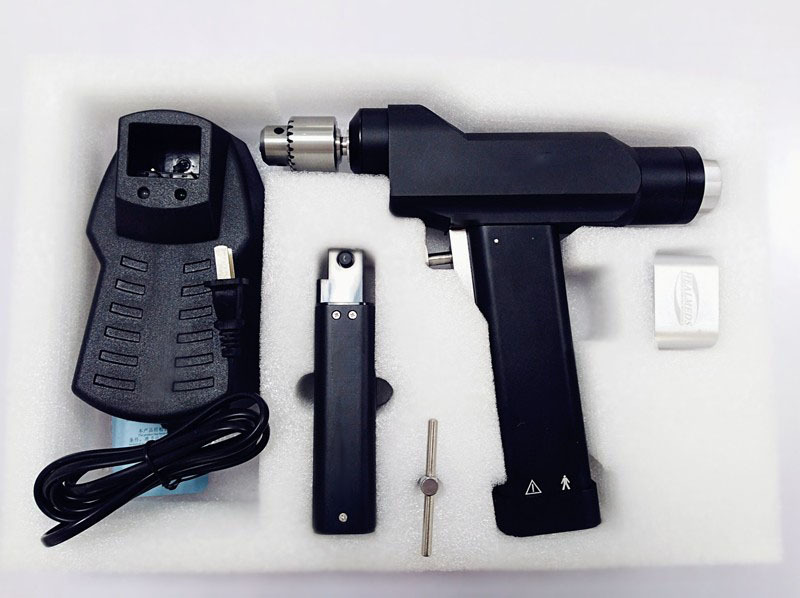 High End Surgical Drill Kit Battery Operated Orthopedic Electric Bone Drill