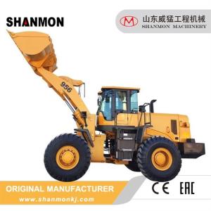 Wholesale 5 Ton Wheel Loader With Front Mounted Bucket Cabin And 4 Wheels from china suppliers