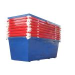 OEM Waste Management Metal Skip Heavy Duty Outdoor Waste Bin For Recycling
