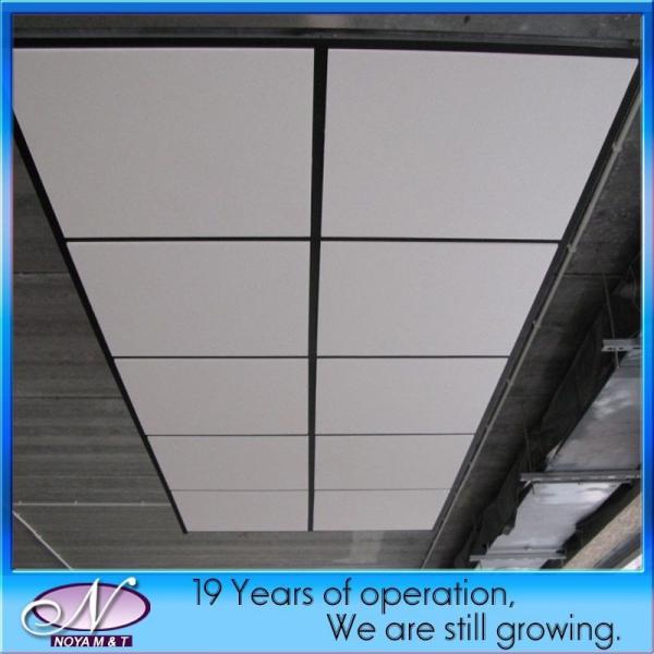 600*600*20/25 Fireproof Fiberglass Acoustic Ceiling Panel for Suspended