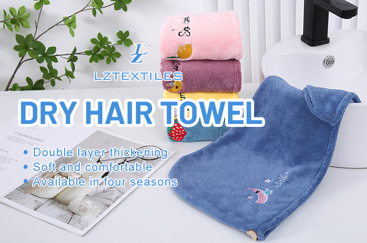 Square Magic Super Absorbent Microfiber Hair Towel Wrap for Women Quick Dry Turban Wraps Hair Drying Towel