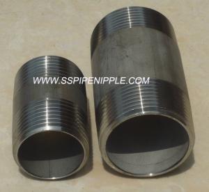 Wholesale Niple Acero Inoxidable 304/316 CEDULA 40 ROSCA 11/4&quot; X 3&quot; NPT ANSI/ASME B1.20.1 from china suppliers