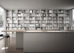 20mm White Pvc Contemporary Painted Kitchen Cabinets With Basin Spice Basket