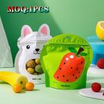 Custom Printing Own Logo Food Packaging Bag Resealable Smell Proof Stand Up