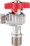 5101A Gas Stove Valve Brass Ball Valve Angle Type DN15 for Residential Hot Water