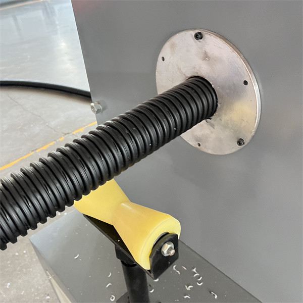 Single Wall Spiral Pipe Extrusion Line PE PP PVC Corrugated Hose Machine