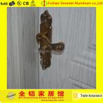 Interior Aluminum Room Door Folding Open Style Sustainable Safe