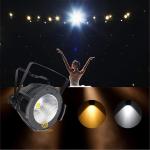Church Wedding Studio COB Par Light 100w Warm White / Cool White Professional