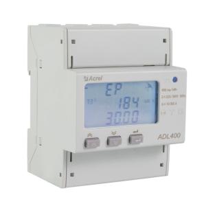 Wholesale 45~65HZ 3 Phase Multifunction Meter / Acrel Din Rail Mounted Energy Meter ADL400 from china suppliers