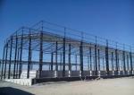 Q355 / Q235 Steel Structure Pig House Fireproof Industrial Steel Buildings