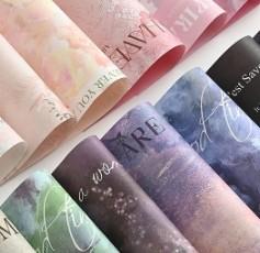 Wholesale High quality internet celebrity oil painting paper art paper flower packaging paper from china suppliers