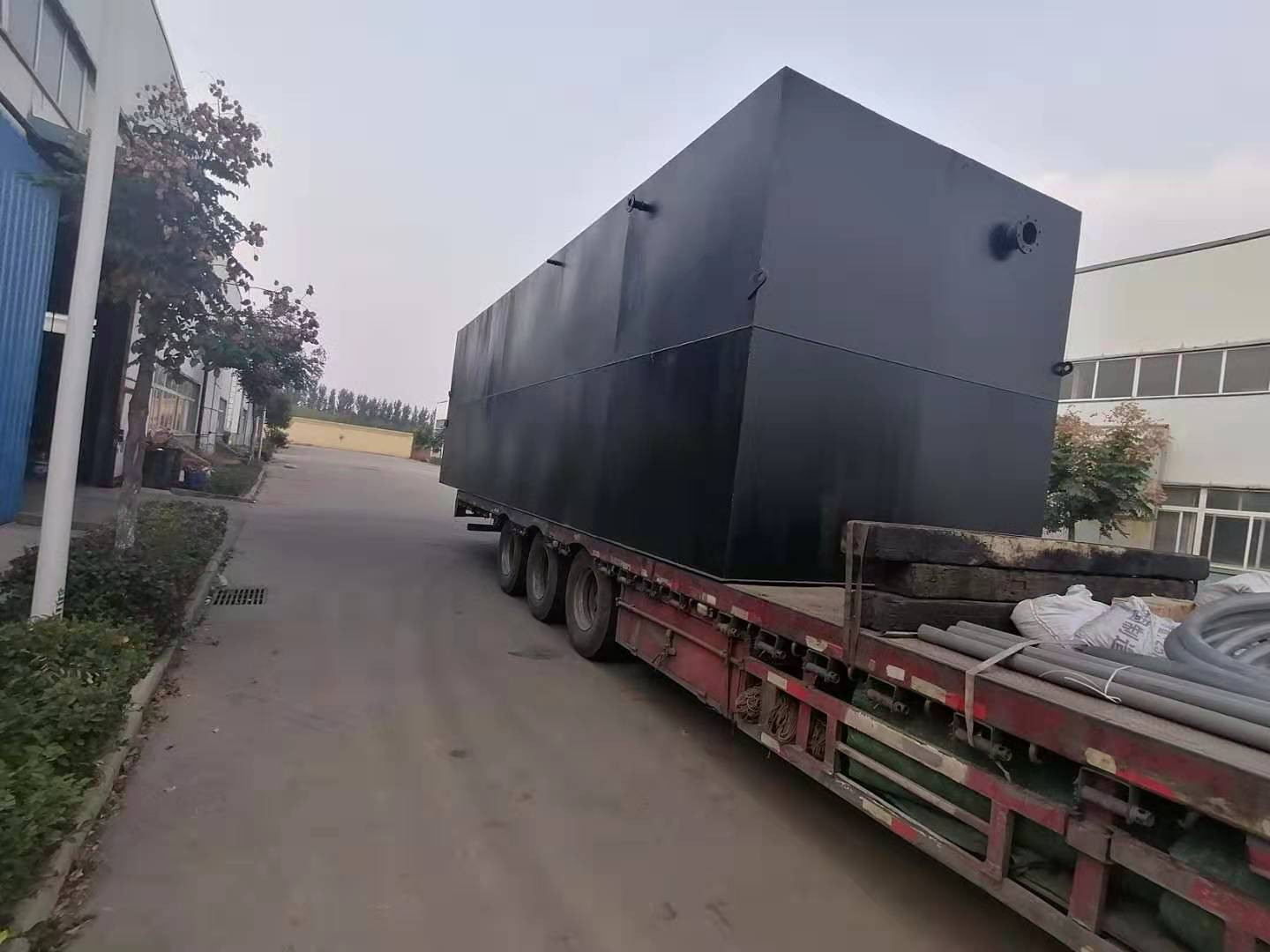 6m2 To 58m2 Sewage Waste Water Treatment Plant For School Hotel Station