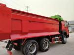 Used 351-450hp Sinotruck HOWO 6*4 Dump Truck with Radial Tire Design