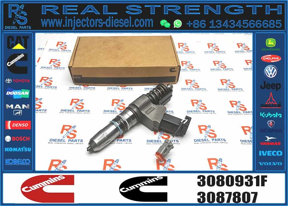 Diesel N14 Common Rail Fuel Injector 3080931F 3087558F 4307795 6087807