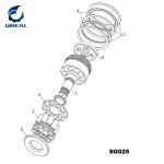 M5X130 hydraulic swing motor parts for 320C excavator