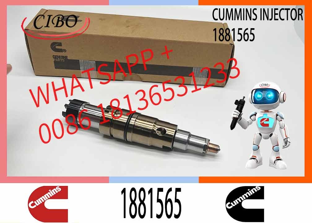 1881565 Diesel Fuel Injector For Scania DC09/DC13/DC16 Engines Injector Nozzle 1881565 Auto Parts Common Rail Injector 1