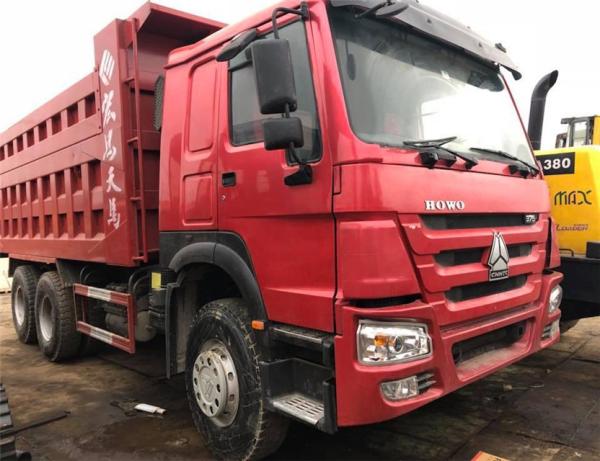 used dump truck sales HOWO brand dump truck with crane dump truck radiator for