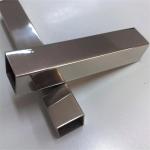 304 2B Stainless Steel Tube Square Rectangular ASTM JIS 26 Gauge Cold Drawn