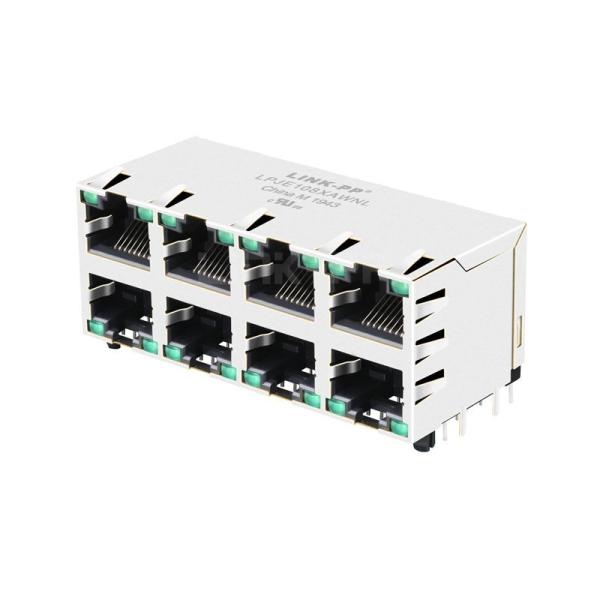 Amphenol RJSAE-5385-08 Compatible LINK-PP LPJE108XAWNL 2X4 Port Connector