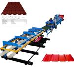 Automatic Metal Steel Glazed Tile Forming Machine For Building Materials