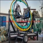 newest gyroscope at low price/ rotating human gyroscope with trailer/outdoor