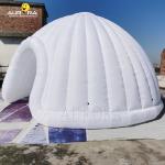 PVC White Inflatable Dome Tent / Outdoor Inflatable Igloo For Exhibition