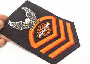 Wholesale Twill Material 3D Embroidery Patches For Motorcycle Club Souvenir from china suppliers