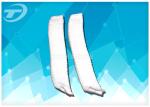 19" Length White Round Bouffant Mob Disposable Scrub Caps For Hospital