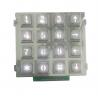 Factory supply white backlight industrial phone keypad with arrow keys for sale