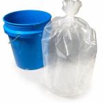 Heavy Duty Leak Proof Plastic Drum Liner Disposable Round Bottom Plastic Bag