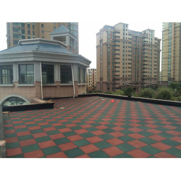 Wholesale Outdoor Rubber Flooring Brick Gymnastics Playground Rubber Floor Tiles Rubber Flooring Pavers