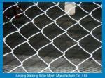60*60mm Diamond Chain Link Mesh Fence For Agriculture ISO Standard