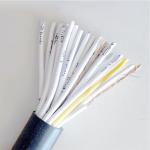 Black Sheath Control Flexible Shielded Cable Copper Core Heat Resistant