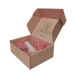 Custom Pink Skin Care Beauty Corrugated Cardboard Shipping Box The Perfect