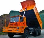 Three Axle Heavy Duty Dump Truck For Mining 420hp Power Half Cabin