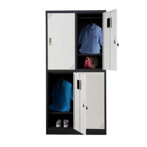 Wholesale Office Home Gym RAL Color 4 Door Steel Locker Cabinet from china suppliers