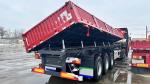 Side Wall Semi Trailer truck With Twist Locks 3 Axles Stake Cargo Trailer