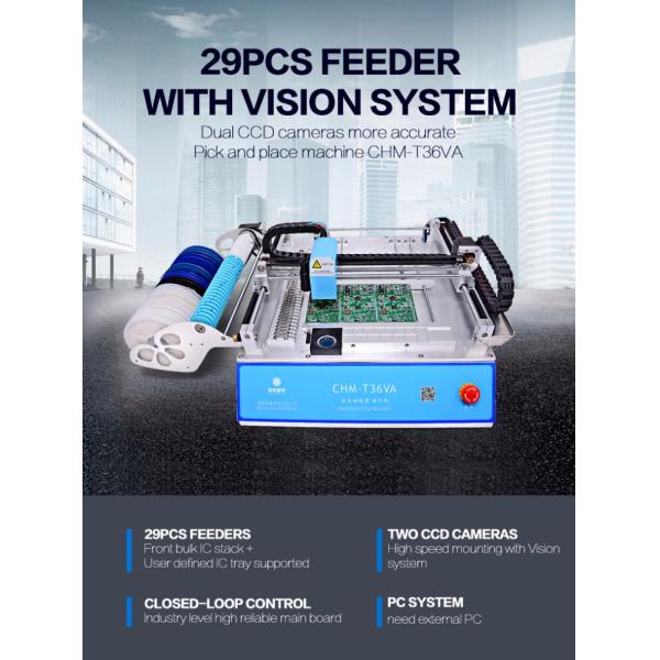 Charmhigh CHM-T36VA Manual Smt Pick And Place Machine Single Phase 940mm