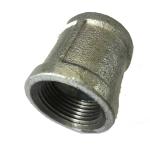 Galvanized Steel Ductile Iron Pipe Fittings Standard Female Connection 45 Degree