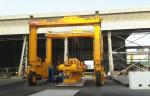Cabin Remote Control Rubber Tyred Gantry Crane 3m/Min Of Lifting Beam